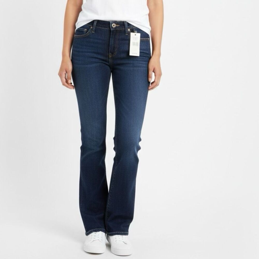 NWT AG  “The Angel” Women’s Bootcut Jeans in dark indigo Size 26